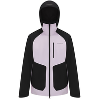 波司登（BOSIDENG）25新【叠变】鹅绒机能冲锋衣羽绒服男女同款三合一外套B250331360 黑色/砾石紫 M 165/88A 体重约110-120斤