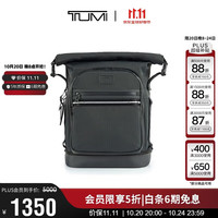 TUMI 卷顶旅行运动 男士双肩包  铁灰色