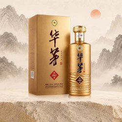 台源 MOUTAI 茅台 华茅 传承1862 53%vol 酱香型白酒 500ml 单瓶装