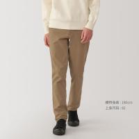 無印良品 MUJI 丝光休闲裤 修身起绒