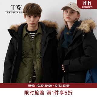 TEENIE WEENIE 男装工装羽绒服