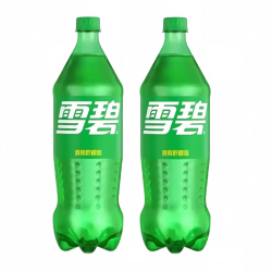 可口可乐 雪碧果粒橙1.25L*2大瓶装