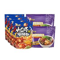 好欢螺 螺蛳粉 经典原味 300g*2袋+小龙虾味 225g*4袋
