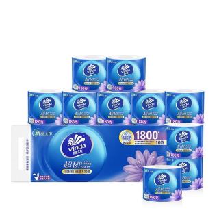 百亿补贴：维达 超韧细腻有芯卷筒纸 1800g