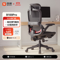 西昊 B100Pro人体工学椅子电脑椅家用办公椅电竞椅