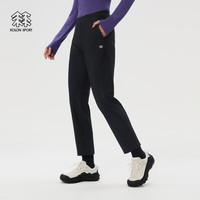 KOLON SPORT 户外休闲裤 女士接触凉感防晒UPF50+针织裤