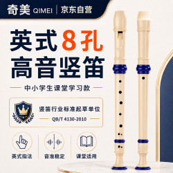 奇美 小博士8孔课堂乐器教师指定高音八孔英式C调竖笛