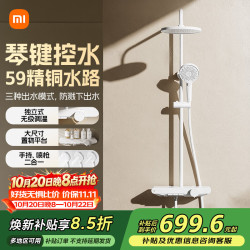 米家 MJKWLYHS02DB 控温淋浴花洒 N1 白色