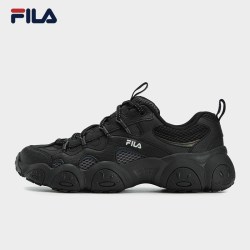 斐乐 猫爪7丨FILA老爹鞋26秋季新款男鞋款厚底增高复古黑色运动鞋
