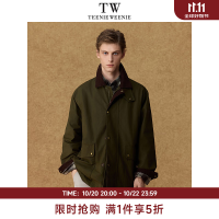 TEENIE WEENIE 灯芯绒领英伦复古通勤猎装夹克