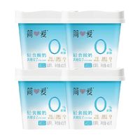 简爱 0%蔗糖轻食酸奶400g*4桶