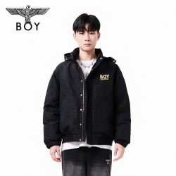 BOY LONDON BOYLONDON冬短款羽绒服潮流高街情侣外套90绒N28904