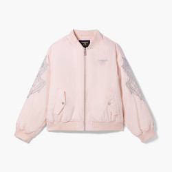 BOY LONDON BOYLONDON粉色短款90绒羽绒服26秋冬女款外套W28909