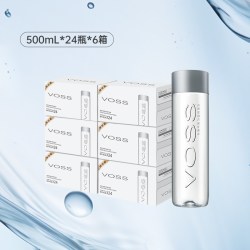 芙丝 天然矿泉水饮用水弱碱性水500ml*24瓶*6箱xg
