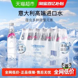圣碧涛 意大利圣碧涛天然水500mL*24瓶高端饮用水整箱囤货
