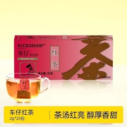 立顿 车仔红茶绿茶茉莉花茶袋泡茶100包港式奶茶DIY冲饮茶包囤货装