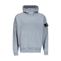 STONE ISLAND 经典纯色徽章 男士套头卫衣