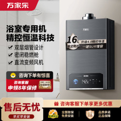 万家乐 平衡式燃气热水器16P5R1 全新升级4.0精控恒温 超一级静音