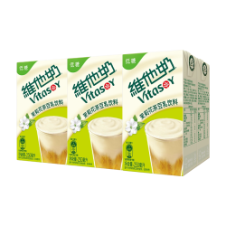 维他奶 茉莉花茶豆乳饮料250ml*6盒正品官方旗舰店