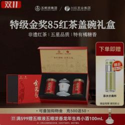 林湖 川红工夫金85特级红茶250g