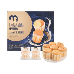 麦臻选 麦德龙商超零食！新品云朵米蛋糕 1kg