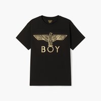 移动端：BOY LONDON BOYLONDON夏季男女同款烫金潮牌短袖翅膀T恤N01906