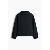 移动端：H&M HM男装夹克2026新款轻量防风外搭连帽疏水尼龙外套上衣1318393