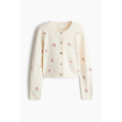 H&M HM女装毛针织衫2026秋季新款长袖开衫1361954