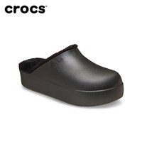 移动端：crocs 板栗云朵暖棉拖鞋冬季室内棉鞋毛拖鞋加绒女鞋|212770