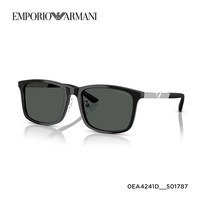 移动端：EMPORIO ARMANI 男款太阳眼镜方形防晒墨镜0EA4241D