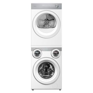 美的 可爱多系列 MD11DDEX+MH10HEX 三筒全变频热泵式洗烘套装 11KG