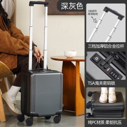 旅大侠 廉航14寸登机箱小型免托运PC旅行箱海关锁拉杆箱儿童密码箱