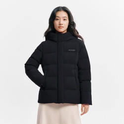 波司登 90绒 女款时尚宽松连帽加厚羽绒服B260245128