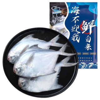 冰鲜部族 银鲳鱼 3-4条/斤*2斤