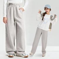 笛莎 女童26春中大童春装儿童时尚防蚊直筒裤