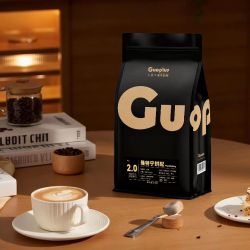 GUOPLUS 意式手冲咖啡豆 深度烘焙 454g