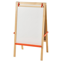 IKEA 宜家 MALA莫拉儿童小黑板家用支架式可擦画板可移动写字板