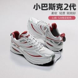特步 秋季透气女复古鞋千禧老爹鞋增高轻质休闲鞋