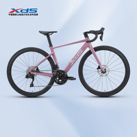 喜德盛 公路自行车AD600 X6铝合金车架105 DI2变速 乌梅子酱 540mm（XL码）