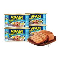 值友专享、今日必买：世棒 午餐肉罐头  减盐清淡198g*4罐