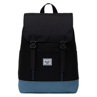 Herschel Supply Herschel加拿大赫行ECO系列Retreat15L大容量双肩背包旅行休闲书包男女同 经典黑色