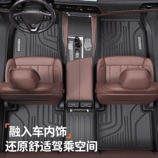 车丽友 汽车脚垫TPE于特斯拉modelY/3环保车垫