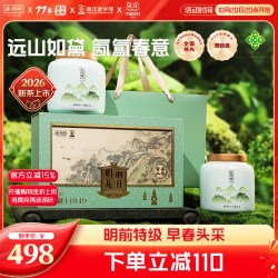 西湖牌 2026新茶西湖牌明前特级龙井茶叶早春头采礼盒绿茶春茶送长辈领导