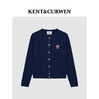 88VIP：KENT&CURWEN 女装纯羊毛萨维尔毛衣绞花针织开衫