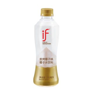 88VIP：溢福 泰国进口炭烤椰子水350ml*12瓶饮料果汁椰青饮料含电解质椰汁