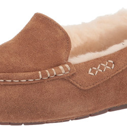 UGG 女士 Ansley 拖鞋, 栗色, 6 Wide