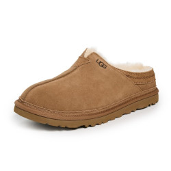 UGG 男式 Neuman 拖鞋, 栗色
