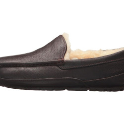 UGG174 Ascot 男式拖鞋 11 DM US Dark Spice, Dark Spice, 11