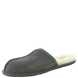 UGG 男士 Scuff 拖鞋, 深灰色, 18