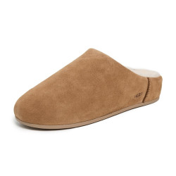UGG 女式 Elea 一脚蹬拖鞋, 栗色